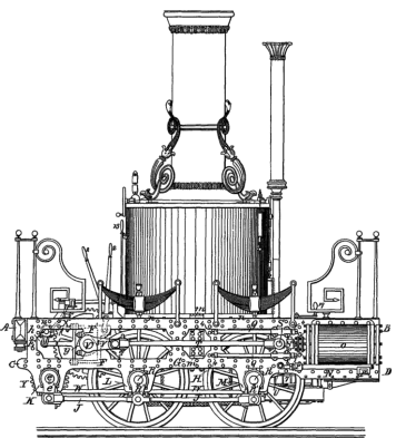 Ross Winans Crab Engine from 1840 era